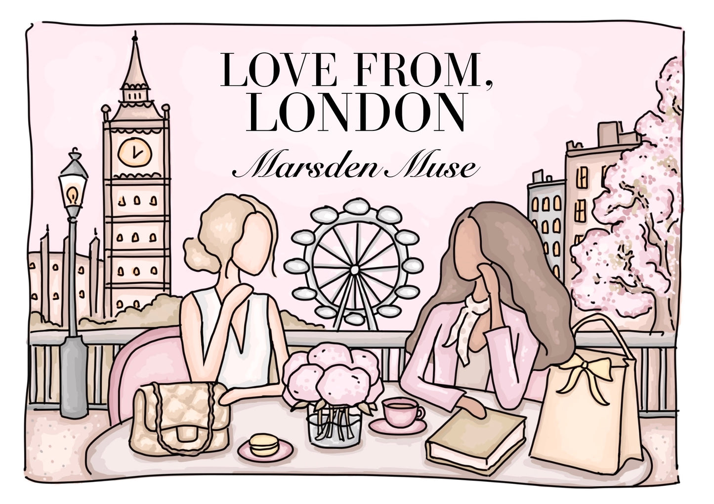 ‘Love From London’ Colouring Book