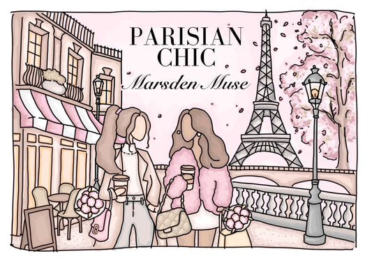 ‘Parisian Chic’ Marsden Muse Colouring Book